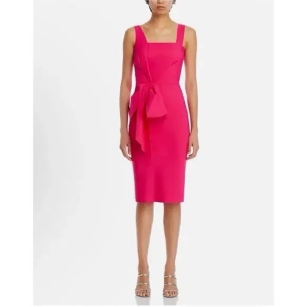 Chiara Boni Hot Pink Midi Dress